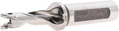 Iscar - 0.413" to 0.429" Diam, 3xD, 1.24" Max Depth, 5/8" Shank Diam, 3.77" OAL, Replaceable-Tip Drill - FCP, ICK, ICK-2M, ICM, ICP, iCP-2M Insert, 91188722 Toolholder, Series SumoCham - Apex Tool & Supply