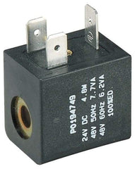 Parker - 12 DC Volt, Class F, Solenoid Coil - 5.5 Watt, IP 65 Enclosure, Use with Parker B Series Viking Valve - Apex Tool & Supply