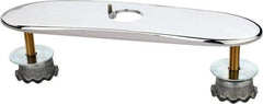 Chicago Faucets - Faucet Replacement 8" Cover Plate - Polished Chrome, Use with HyTronic IR Faucets - Apex Tool & Supply