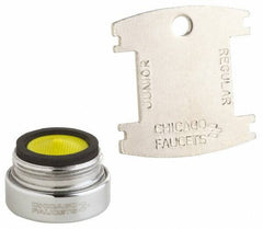 Chicago Faucets - Faucet Replacement 2.2 GPM Aerator - Polished Chrome, Use with Chicago Faucet Lavatory Faucets - Apex Tool & Supply