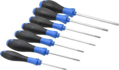 Wiha - 7 Piece, Torx Plus Standard Slotted Screwdriver Set - Comes in Box - Apex Tool & Supply