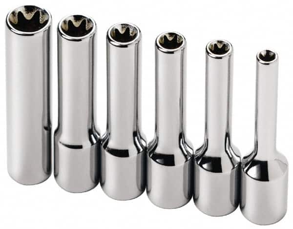 SK - 6 Piece Deep Socket Set - Apex Tool & Supply