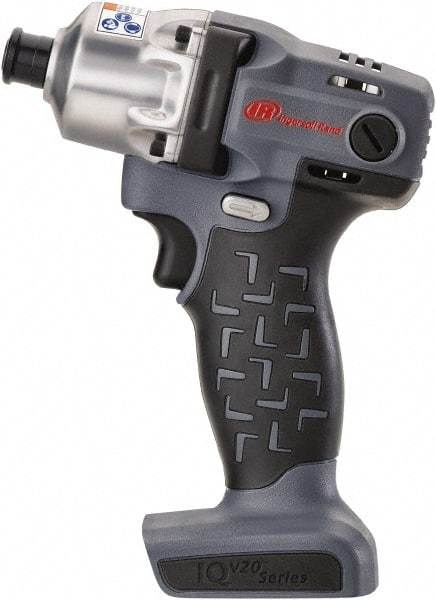 Ingersoll-Rand - 20 Volt, 1/4" Drive, 160 Ft/Lb Torque, Cordless Impact Driver - Pistol Grip Handle, 1900 RPM, Lithium-Ion, Bare Tool - Apex Tool & Supply