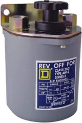 Square D - 250 VDC, 600 VAC Input Volt, Reversing, Drum Switch - CSA, RoHS Compliant, UL Listed - Apex Tool & Supply