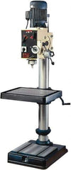 Jet - 10" Swing, Geared Head Drill & Tap Press - 12 Speed, 2 hp, Three Phase - Apex Tool & Supply