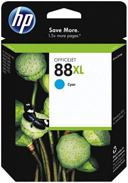 Hewlett-Packard - Cyan Ink Cartridge - Use with HP Officejet Pro K550 - Apex Tool & Supply