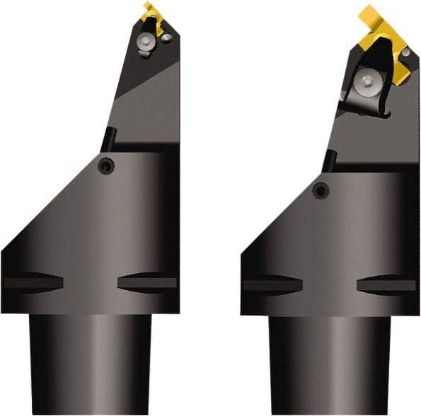 Seco - 20ER Insert, 109.98mm Head Length, 0.174" Min Groove Width, Modular Grooving Cutting Unit Head - Left Hand Cut, System Size C6, Series Seco-Capto - Apex Tool & Supply