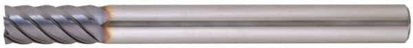 Niagara Cutter - 3/16", 6 Flute, Single End, Solid Carbide, 0.02" Corner Radius End Mill - 3" OAL, 45° Helix, Right Hand Flute, 1/2" LOC, Right Hand Cut - Apex Tool & Supply