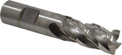 Niagara Cutter - 3/4", 4 Flute, Single End, Cobalt, Corner Chamfer End Mill - 5-1/4" OAL, Right Hand Flute, 3" LOC, Right Hand Cut - Apex Tool & Supply