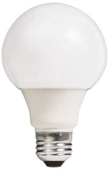 Philips - 9 Watt Fluorescent Residential/Office Medium Screw Lamp - 2,700°K Color Temp, 500 Lumens, 120 Volts, EL/A G25, 8,000 hr Avg Life - Apex Tool & Supply