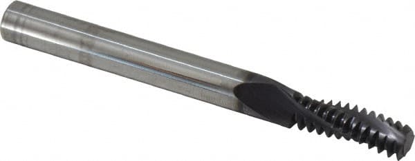 Allied Machine and Engineering - 5/16-18 Internal 3-Flute Solid Carbide Helical Flute Thread Mill - Apex Tool & Supply