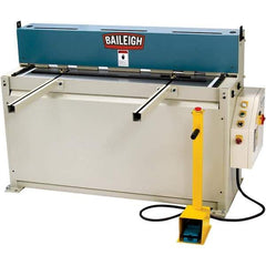 Baileigh - Floor Shears Power Type: Hydraulic Blade Length (Inch): 52 - Apex Tool & Supply