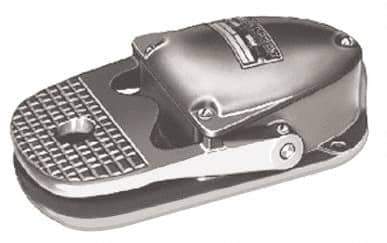Square D - 1 Treadle, 5 Amp, Momentary (MO), SPDT, Electric Foot Switch - 13, 2 & 4 NEMA Rated, 11-1/2" Long x 6.8" Wide x 6-1/2" High - Apex Tool & Supply