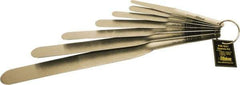 Albion Engineering - 1" Wide Spring Blade Stainless Steel Spatula Set - Flexible, Straight Stainless Steel Handle, 12" OAL - Apex Tool & Supply