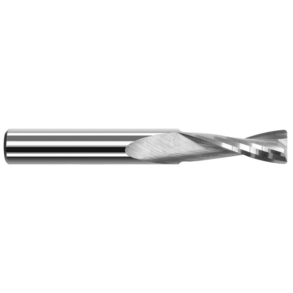 Harvey Tool - 1/4" Diam 2 Flute Solid Carbide 0.01" Corner Radius - Exact Industrial Supply