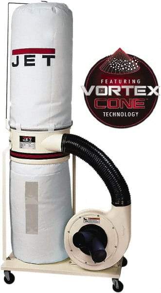 Jet - 30µm, Portable Dust Collector - 1,200 CFM Air Flow - Apex Tool & Supply