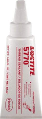 Loctite - 50 mL, White, High Strength Liquid Thread Sealant - 72 Full Cure Time - Apex Tool & Supply