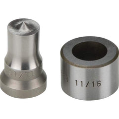 Enerpac - Hydraulic Punch Press Dies & Punches Type: Round Punch Diameter (mm): 17.50 - Apex Tool & Supply