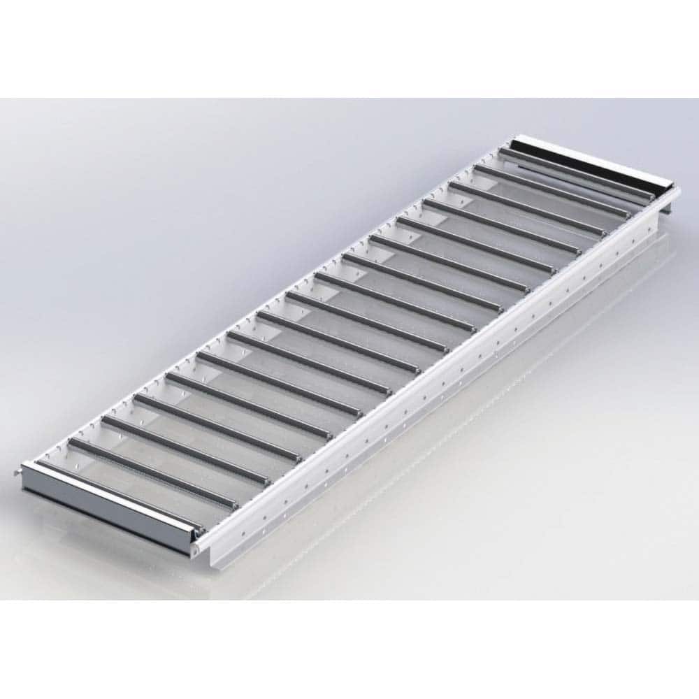 UNEX Manufacturing - Gravity Conveyors Roller Style: Roller Shape: Round - Apex Tool & Supply