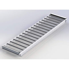 UNEX Manufacturing - Gravity Conveyors Roller Style: Roller Shape: Round - Apex Tool & Supply