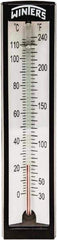Winters - 30 to 240°F, Industrial Thermometer with Standard Thermowell - 2 Inch Immersion Length, 1-7/8 Inch Stem Length, 6 Inch Long, 1/2 Inch Thread - Apex Tool & Supply