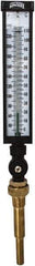 Winters - 30 to 240°F, Industrial Thermometer with Standard Thermowell - 5 Inch Immersion Length, 6 Inch Stem Length, 20 Inch Long, 3/4 Inch Thread - Apex Tool & Supply