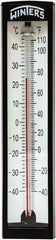 Winters - -40 to 110°F, Industrial Thermometer with Standard Thermowell - 2 Inch Immersion Length, 1-7/8 Inch Stem Length, 6 Inch Long, 1/2 Inch Thread - Apex Tool & Supply