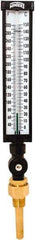 Winters - 30 to 300°F, Industrial Thermometer with Standard Thermowell - 3 Inch Immersion Length, 3-1/2 Inch Stem Length, 17 Inch Long, 3/4 Inch Thread - Apex Tool & Supply