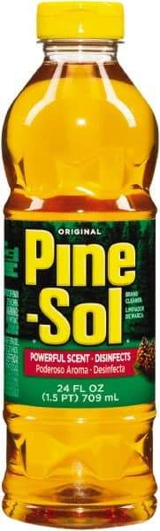 Pine-Sol - 24 oz Bottle All-Purpose Cleaner - Liquid, Disinfectant, Pine - Apex Tool & Supply