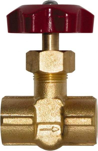 Winters - 1/4" Pipe, FNPT x FNPT End Connection, Lead Free Brass Pressure Regulating Valve - Buna N Seal, 0 to 400 psi Working Pressure - Apex Tool & Supply
