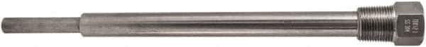 Winters - 13 Inch Overall Length, 3/4 Inch Thread, 304 Stainless Steel Thermowell - 10-1/2 Inch Insertion Length - Apex Tool & Supply