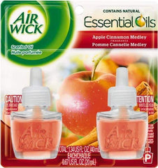 Air Wick - 0.67 oz Air Freshener Dispenser Refill - Apple Cinnamon, Compatible with Air Wick Oil Warmers - Apex Tool & Supply