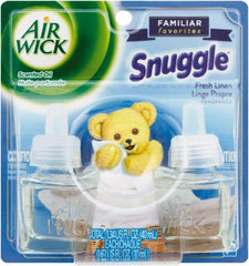 Air Wick - 0.67 oz Air Freshener Dispenser Refill - Linen, Compatible with Air Wick Oil Warmers - Apex Tool & Supply
