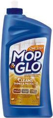 Mop&Glo - 1 Qt Bottle Cleaner - Use on Ceramic Tile, Laminate Surfaces, Linoleum, Quarry Tile, Cement, Concrete, Vinyl Tile, Terra Cotta, Terrazzo, Vinyl Composite Tile (VCT) - Apex Tool & Supply