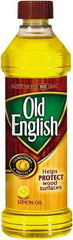 Old English - 16 Fluid Ounce Liquid Furniture Polish - Lemon Scent, Bottle - Apex Tool & Supply