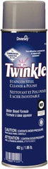 Twinkle - 17 Fluid Ounce Liquid Stainless Steel Cleaner and Polish - Unscented, Aerosol - Apex Tool & Supply