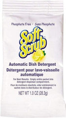 Soft Scrub - 1 oz Packet Automatic Dishwashing Powder - Lemon Scented - Apex Tool & Supply