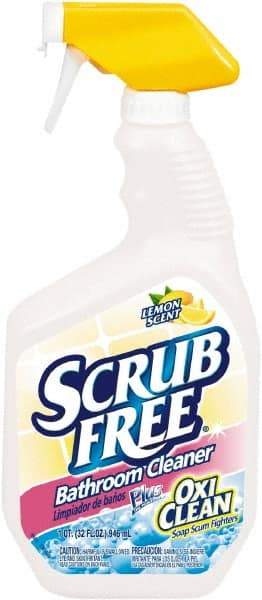 Arm & Hammer - 32 oz Spray Bottle Liquid Bathroom Cleaner - Lemon Scent, Soap Scum Remover - Apex Tool & Supply