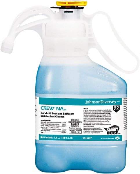 Diversey - 47 oz Bottle Liquid Bathroom Cleaner - Floral Scent, Disinfectant, Nonacidic, Toilet Bowl - Apex Tool & Supply