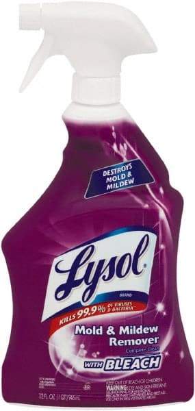 Lysol - 1 qt Spray Bottle Liquid Bathroom Cleaner - Unscented Scent, Disinfectant, Mold & Mildew Cleaner - Apex Tool & Supply