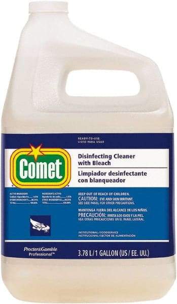 Comet USA LLC - 1 Gal Jug Liquid Bathroom Cleaner - Fresh Scent, Disinfectant, General Purpose Cleaner - Apex Tool & Supply