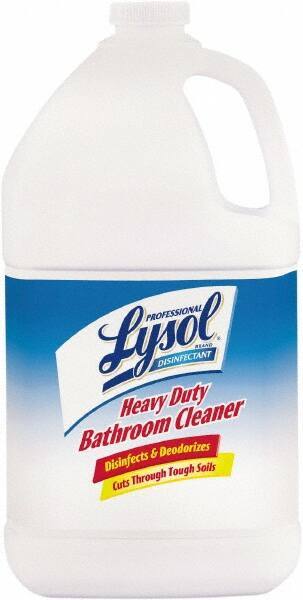Lysol - 1 Gal Jug Liquid Bathroom Cleaner - Lime Scent, Disinfectant, General Purpose Cleaner - Apex Tool & Supply