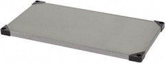 Quantum Storage - 1 Shelf Wire Shelving Unit - 48" Wide x 24" Deep x 2" High, - Apex Tool & Supply