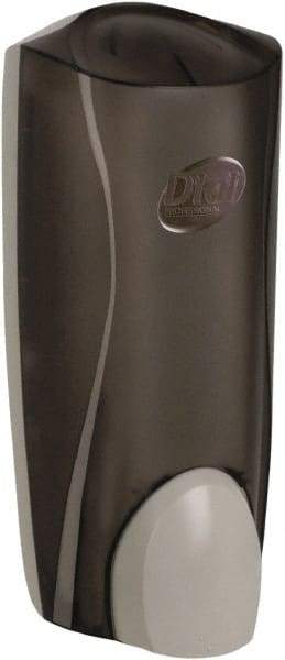 Dial - 1000 mL Liquid Hand Soap Dispenser - Acrylic, Hanging, Gray - Apex Tool & Supply