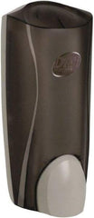 Dial - 1000 mL Liquid Hand Soap Dispenser - Acrylic, Hanging, Gray - Apex Tool & Supply