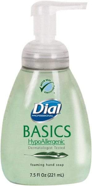 Dial - 7.5 oz Pump Bottle Foam Soap - Light Green, Fresh Fragrance Scent - Apex Tool & Supply