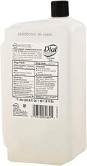 Dial - 1 L Dispenser Refill Liquid Soap - Clear, Pleasant Fragrance Scent - Apex Tool & Supply