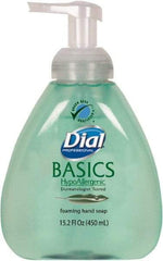 Dial - 15.2 oz Pump Bottle Foam Soap - Light Green, Fresh Fragrance Scent - Apex Tool & Supply