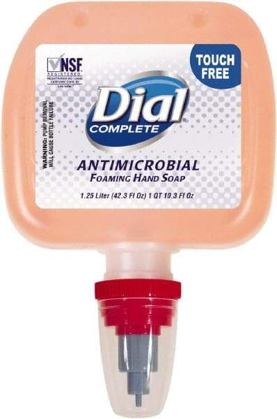 Dial - 1.25 L Dispenser Refill Foam Soap - Pink, Original Scent - Apex Tool & Supply