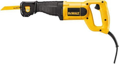 DeWALT - 2,800 Strokes per Minute, 1-1/8 Inch Stroke Length, Electric Reciprocating Saw - 120 Volts, 10 Amps - Apex Tool & Supply